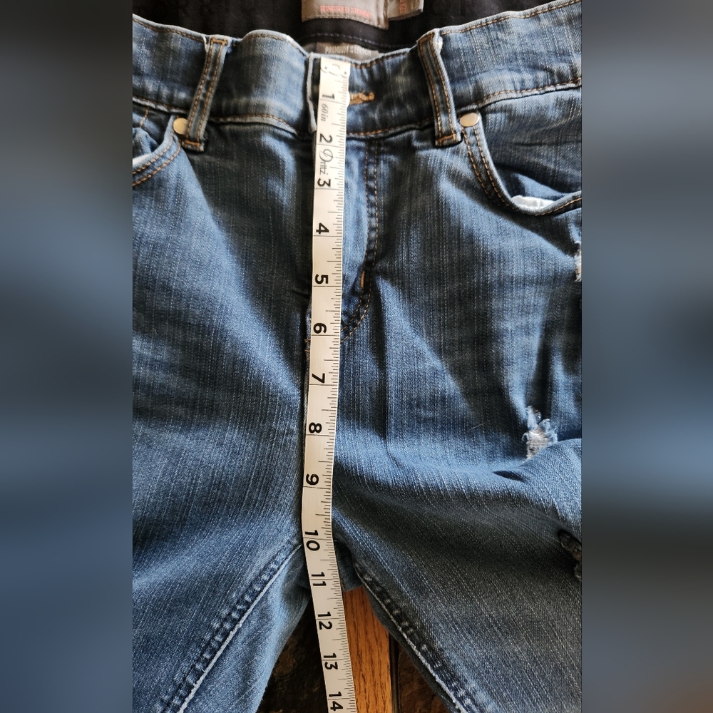 Torrid Bombshell Straight Distressed Size 12xt - image 6